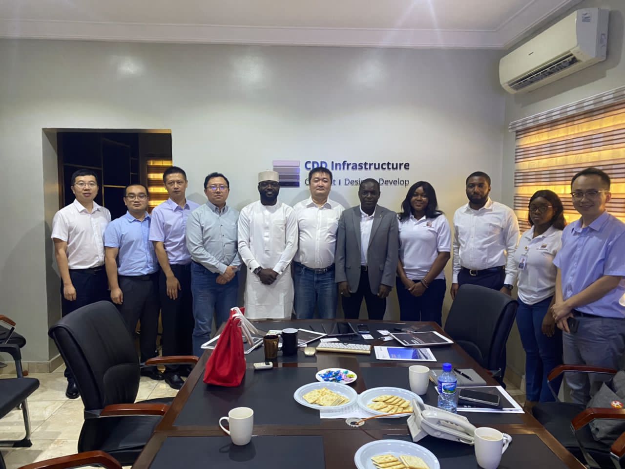 Macosine and Techen team visits the CDD Infrastructure