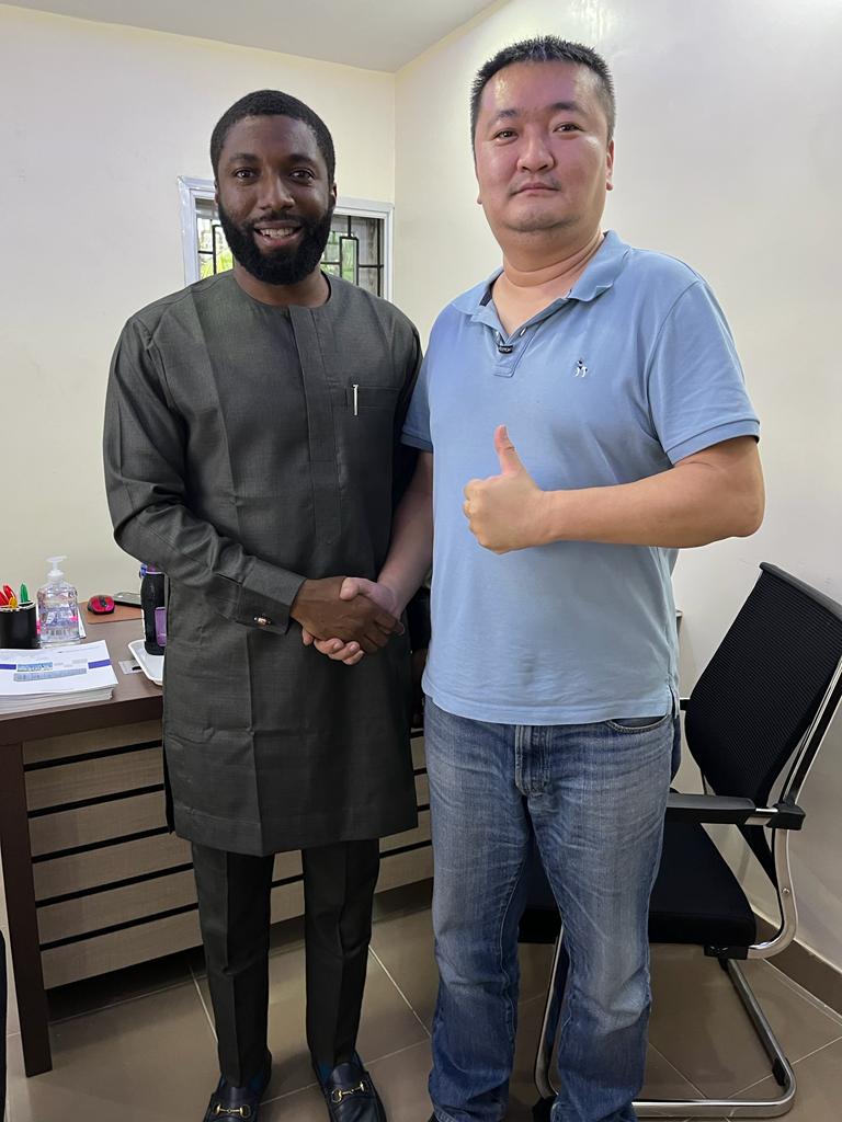 Techen General Manager pays a Courtesy visit